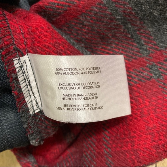 Orvis Heavy Thick Flannel Button-Up Shirt Plaid Long Sleeve Pockets Mens Medium - Picture 12 of 12